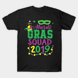 Mardi Gras Squad Tee T-Shirt